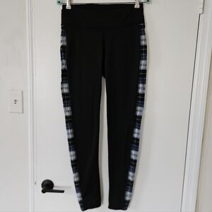 Vermont Flannel Company Womens Leggings Plaid Flannel Lined Cozy Cabin Preppy 1